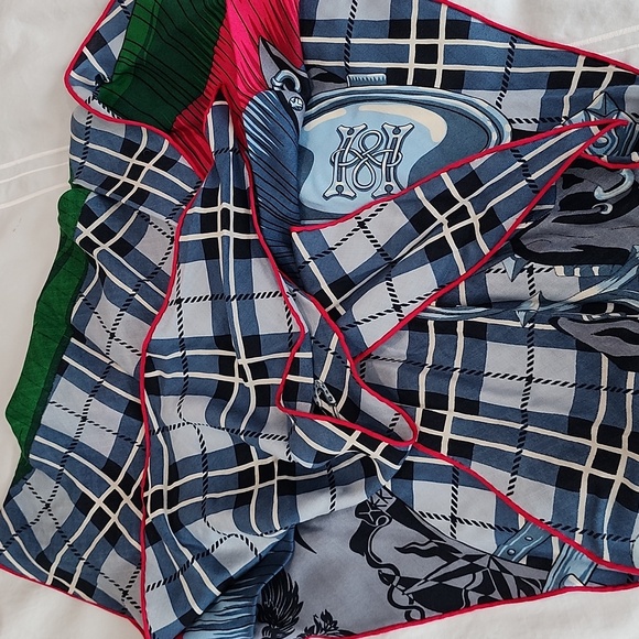 Hermès Cheval Punk Scarf/Losange Cashmere & Silk - Picture 13 of 14